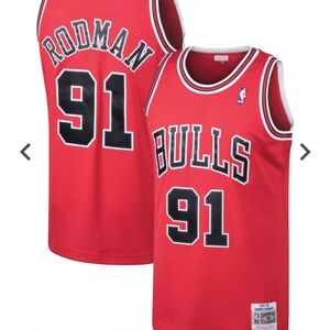Mitchell & Ness Rodman Chicago Bulls Jersey 1997-1998